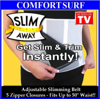 Adjustable Slimming Belt - Unique Zipper Design Slims & Trims Waist Instantly
